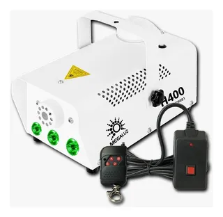 Maquina De Humo Leds Rgb Control Remoto Inalambrico Megaluz Color Beige
