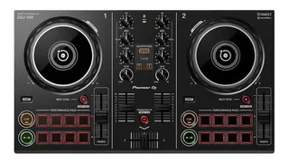 Controlador Dj Pioneer Ddj Ddj-200 Negro De 2 Canales
