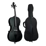 Chelo Cello Estudiante 4/4 Negro Amadeus Cellini Mc760lbkmt